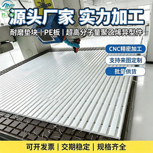 Placa de Circuito de Polietileno UHMWPE de 30 mm, Blanca, Grosor Personalizado, Resistente al Desgaste, Piezas Mecanizadas por CNC - Product Image 2