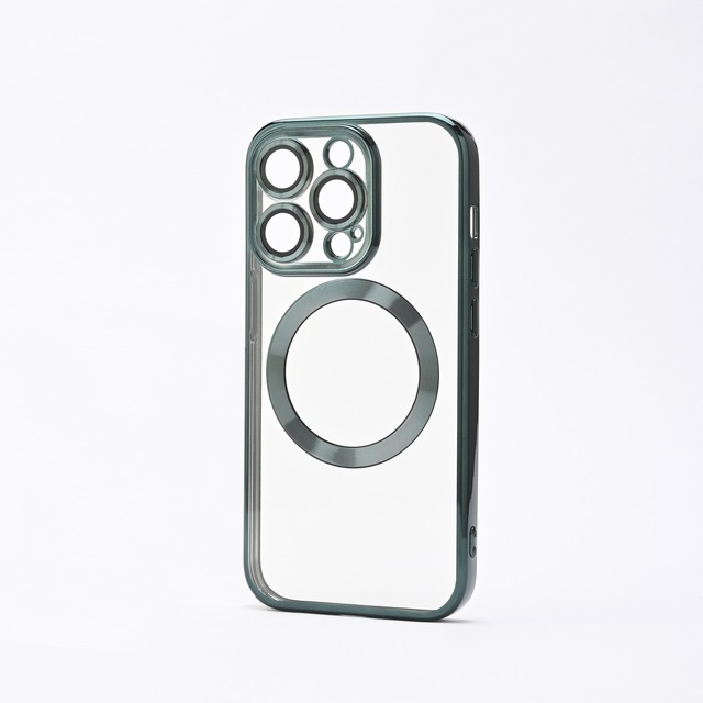 Wholesale Cell Phone Accessories New Attractive Wireless Charging Electroplating Magnetic Luxury Shell Cover case for iPhone