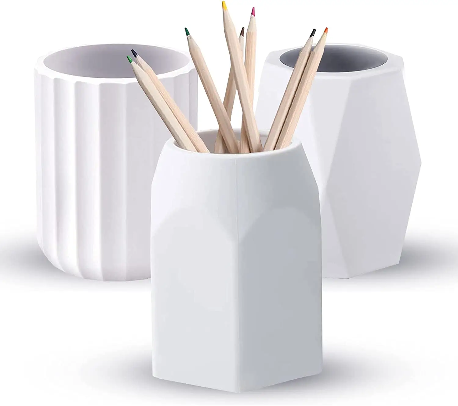 2022 kalemlik yaratıcı tasarım silikon kalem bardak masaüstü masaüstü düzenleyici kalem konteyner