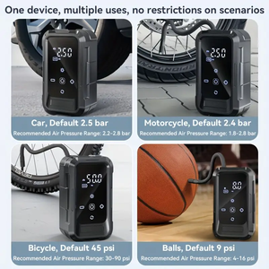 <span class=keywords><strong>Gonfleur</strong></span> de pneu intelligent à écran tactile 3900mAh <span class=keywords><strong>gonfleur</strong></span> de pneu de voiture électrique <span class=keywords><strong>rechargeable</strong></span> pompe à Air démarrage-arrêt automatique avec batterie externe - Product Image 2