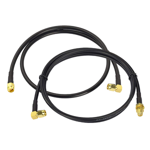 Cable Coaxial RG58, Conector SMA Macho en Ángulo a SMA Hembra, Ensamblaje de Cable RF RG58 - Product Image 2