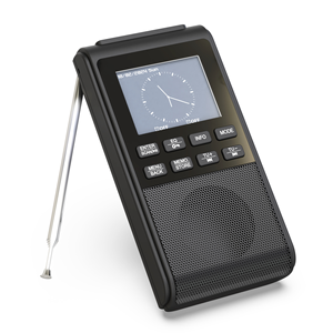 Portable Mini DAB+/FM Digital Radio with 2-inch Color Display Alarm <b>Clock</b> EQ Function and Rechargeable Battery for Home Outdoor - Product Image 6