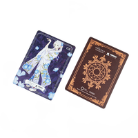 Cartes de jeu holographiques personnalisées, usine OEM, vente en gros, services d'impression de cartes de jeu de société anime pour collectionneurs