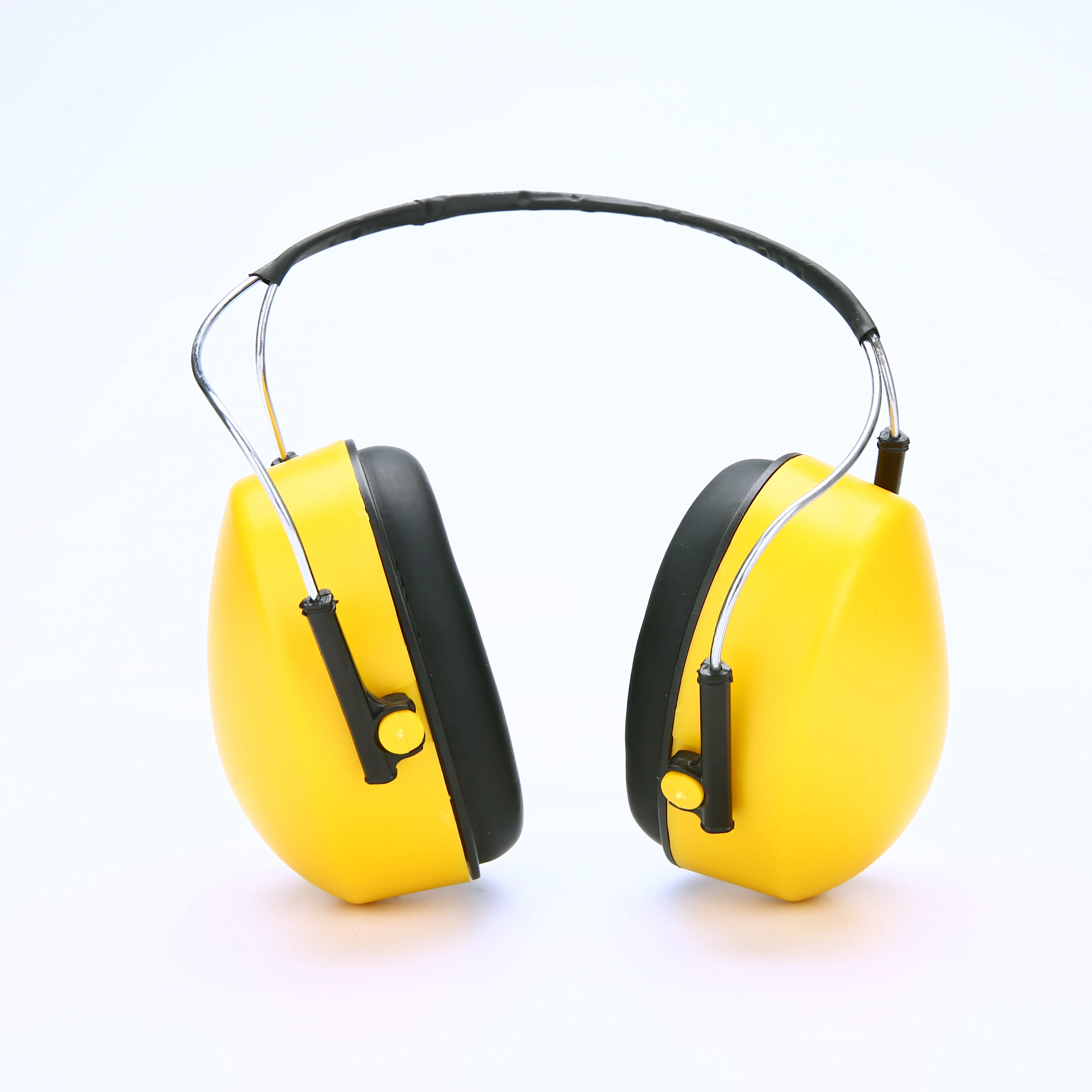 Pelindung Telinga Keselamatan CE ANSI Kuning Isolasi Suara Kustom