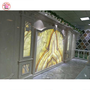 شفافة الأصفر الجزع حجر الراتنج الواح الرخام سعر الأصفر عقيق عسلي - Product Image 3