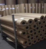 Papel Ecológico Anti-arrugas de Pulpa de Madera Virgen para Plotter CAD, Papel para Impresión de Noticias, Gris, para la Industria Textil