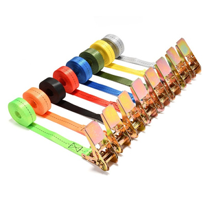 Couleur Zinc Ratchet Tightener Auto Logistique Palette Cargo Bagages Sécurisation Sangles Heavy Duty Arrimage Sangles D'arrimage - Product Image 1