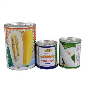 Boîte en fer blanc Jinko pour graines de légumes avec ouverture facile, vente en gros, boîte en fer blanc ronde vide de qualité alimentaire pour l'emballage alimentaire - Product Image 4