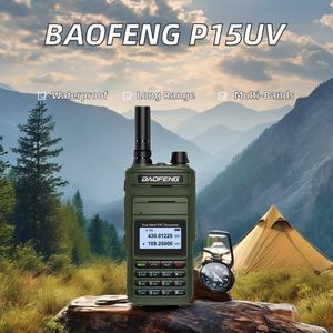 Émetteur-récepteur portable six bandes P15UV Air Band 999 canaux, Type-C, FM/AM, bidirectionnel, résistant à l'eau IPx4, 10W, longue portée - Product Image 2