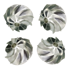 Piezas de Maquinaria CNC, Piezas de Mecanizado CNC Personalizadas, Rueda de Compresor Billet para BIG 16G EVO3 - Product Image 6