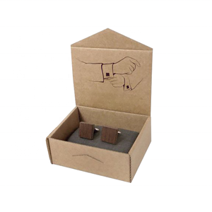 Cajas de cartón rígido verde para joyería, embalaje prémium de eslabones de acero inoxidable - Product Image 5