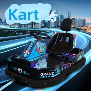 Karts électriques pour enfants 500W, frein à disque sur quatre roues, course professionnelle, 27 km/h, équipement de divertissement sportif pour drift - Product Image 2