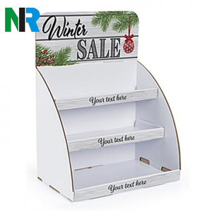 High Quality Custom Corrugated Paper Display Racks Stationery Cardboard Display Stand Retail Book Pencil Marker-Cutting Included - Product Image 1