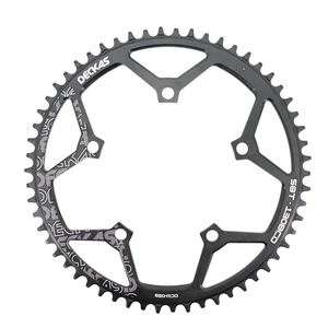 Plato redondo Deckas 130bcd para bicicleta de carretera Shimano 5700/6700 50/52/55/58T 130bcd para manivela de aleación <span class=keywords><strong>SRAM</strong></span> Red BMX - Product Image 4
