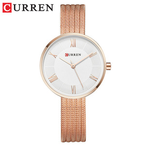 Luxury Cartoon Mesh Steel Women's Dress Watch Simple <b>Roman</b> Dial Quartz Luminous Waterproof Fashion Gift - Product Image 3