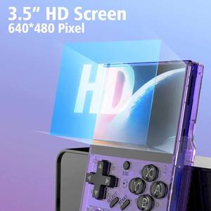 R35 Plus Mini lecteur de jeu portable de poche 3.5 pouces IPS écran Console De <span class=keywords><strong>Jeux</strong></span> vidéo avec système Linux R36s Mini Console - Product Image 4