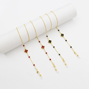 Lanière <span class=keywords><strong>de</strong></span> masquage <span class=keywords><strong>de</strong></span> visage <span class=keywords><strong>de</strong></span> style Offre Spéciale pendentif fleur en cristal <span class=keywords><strong>de</strong></span> mode chaîne <span class=keywords><strong>de</strong></span> <span class=keywords><strong>lunettes</strong></span> <span class=keywords><strong>de</strong></span> chaîne en cristal - Product Image 4