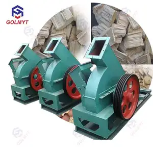 Machinery capacity 0.4-1.5t/h wood twig shredder tree branch cutter chipping with 7.5hp gasoline engine