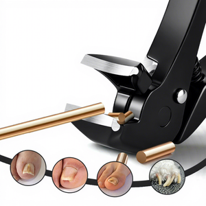 Coupe-ongles incurvé robuste à long manche pour les ongles des orteils, outil professionnel de barbier - Product Image 2