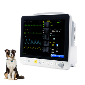Amain Dier Vitaal Teken Hond Huisdier <span class=keywords><strong>Ecg</strong></span> Analyzerscanner Ultrasone Machine Draagbare Multiparameter Veterinaire Patiëntmonitor - Product Image 2