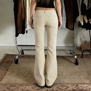 Pantalon cargo décontracté respirant pour femme - Pantalon multi-poches avec cordon de serrage à la taille et jambe large, lavé, vente en gros - Product Image 4