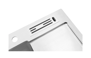 Fregadero de Acero Inoxidable Hecho a Mano de Lujo SON HA, 2 Compartimentos y Mesa con Resistencia a la Corrosión y al Óxido, Alta Durabilidad - Product Image 2