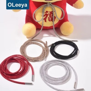 Cordon de dentelle en strass colorés Oleeya, ceinture en strass, décoration pour chaussures blanches et vêtements avec extrémité ronde pour sweats à capuche - Product Image 4