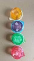 Rasa buah gelatin mini jeli spesial jeli dalam cangkir nata de coco