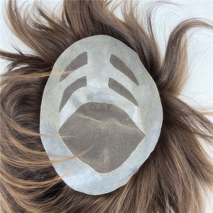 Vendita calda 100% vergine naturale attaccatura dei capelli 8x10 sistema di sostituzione dei capelli uomini <span class=keywords><strong>parrucchino</strong></span> <span class=keywords><strong>parrucchino</strong></span> <span class=keywords><strong>per</strong></span> gli uomini - Product Image 2