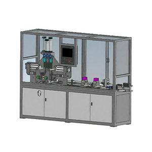 Automatische emaillierte Kupferdraht-Abisolier-und Biege-Doppelschleifen-Draht form maschine Schlüssel-Metalls chmiede maschine - Product Image 2