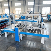 Machine à travailler le bois avec effet brillant, pour la lamination de panneaux MDF avec PET Soft Touch, machine à coller PP PUR pour la lamination