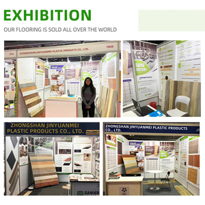 Nội thất không thấm nước 20mil 1.5 mét Gỗ ván LVT sàn gỗ phong cách đá sàn <span class=keywords><strong>Laminate</strong></span> khô trở lại PVC bấm vào Sàn Vinyl - Product Image 6