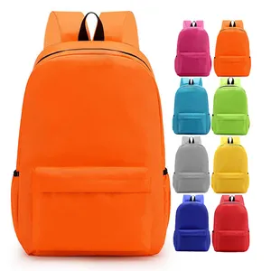 Werkspreis auf Lager 600 D Polyester orange tragbar gute Qualität Schultaschen Schulrucksack Buchtasche für Mädchen Jungen Unisex