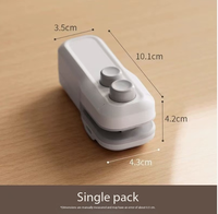 Mini-scelleuse, scelleuse de snacks, machine d'emballage portable, petite machine à sceller le plastique