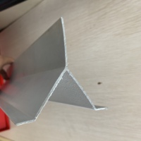 Profil d'angle mural en plastique moderne personnalisé pour hôtel