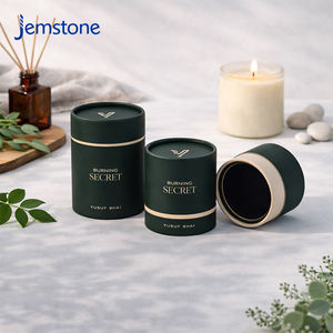 Caja de Cartón Cilíndrica Personalizada Biodegradable para Velas Aromáticas, Tubo Difusor de Aroma, Envase para Velas, Tubo de Papel para Empaque - Product Image 4
