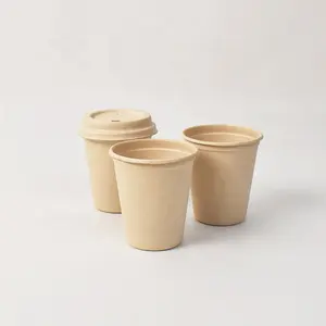 Copo descartável descartável de papel do café, copo do café do papel