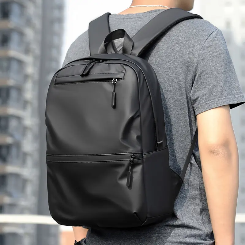 IDS Men's backpack 2021 new trendy men's large-capacity backpack fashion school bag leisure travel computer bag