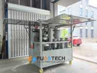 Purificateur d'huile de transformateur sous vide à double étage FUOOTECH 2000 LPH ZYD-2BY-W de haute précision, machine de recyclage d'huile diélectrique