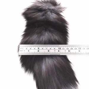 Queue de renard de <span class=keywords><strong>40</strong></span> <span class=keywords><strong>cm</strong></span> en gros, accessoire pour le sexe en plein air, jouets sexuels, queue de cosplay - Product Image 4