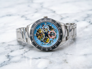 <span class=keywords><strong>Montre</strong></span> squelette de luxe en fibre de carbone avec cristal saphir, <span class=keywords><strong>mécanisme</strong></span> lumineux, 40 mm, étanche 30 bars, acier 904L, mouvement <span class=keywords><strong>ETA</strong></span> 4801, mode de luxe - Product Image 4