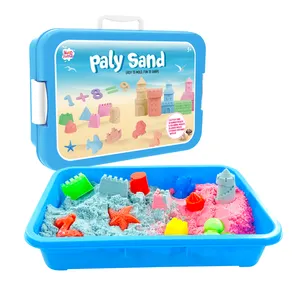 New Arrival Hand Made Many Number Molds Colorful Magic Baby Clay Play Sand For Kids