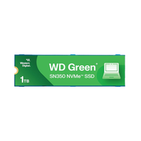 قرص صلب داخلي SN350 بسعة 1 تيرابايت M.2 PCIe NVMe SSD جديد أخضر اللون