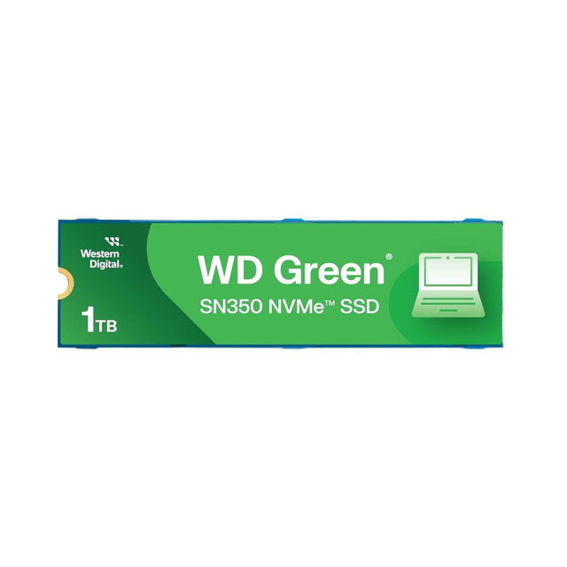 SN350 1TB M.2 PCIe NVMe SSD Internal New Green
