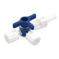 Llave de paso desechable de tres vías con tubo de extensión para infusión IV y catéteres Instrumentos quirúrgicos para perros