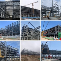 Estructura de Estacionamiento de Acero de Múltiples Niveles, Estacionamiento Comercial de Acero, Componentes Estructurales de Acero para Contratistas Generales