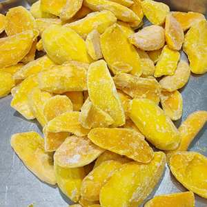 100% Doce Fatias De Manga Congelada e Pedaços 10X10mm Cubos IQF Diced manga em Embalagem A Granel Atacado Frutas Congeladas - Product Image 5