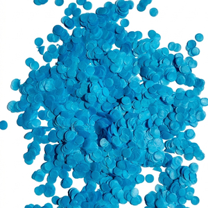 Confettis en papier de soie ronds avec couleur et taille personnalisées en usine pour les événements festifs en gros - Product Image 1