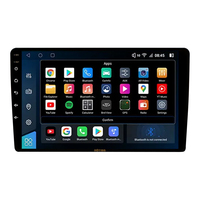 Rotiss Qualcomm 4Core 2GB + 32GB 10 pouces Android voiture multimédia GPS AutoRadio CarPlay stéréo 1280*800 SIM WIFI 2Din unité principale