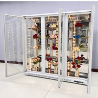 Distributeur automatique de fleurs fraîches à succès, distributeur automatique de bouquets de roses, réfrigérateur intelligent dans la rue